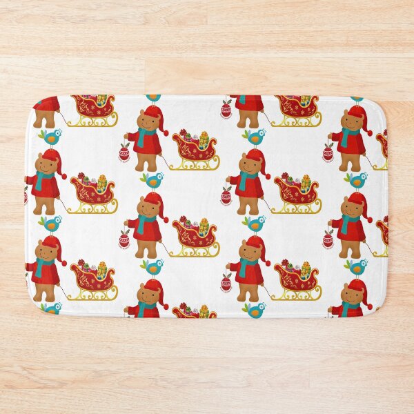 Item preview, Christmas Sleigh Bear designed and sold by customgiftstore.