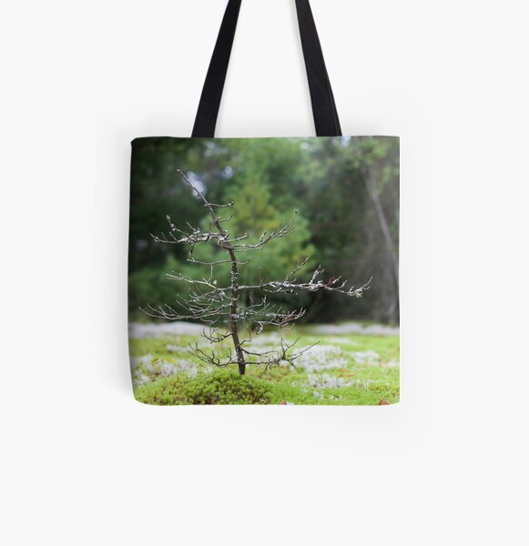 Tiny Tree All Over Print Tote Bag