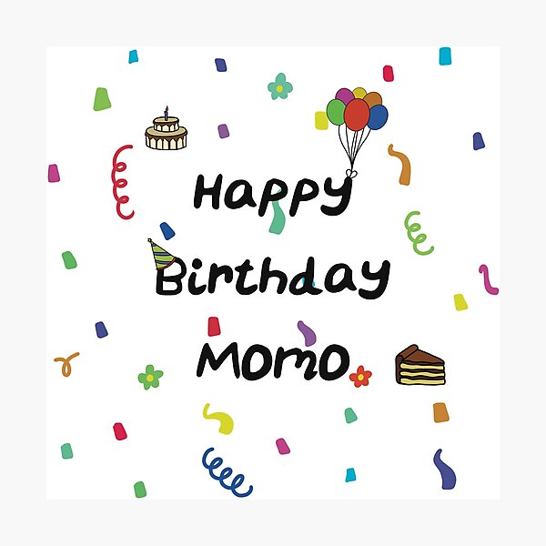 Happy Birthday Momo - CakeCentral.com
