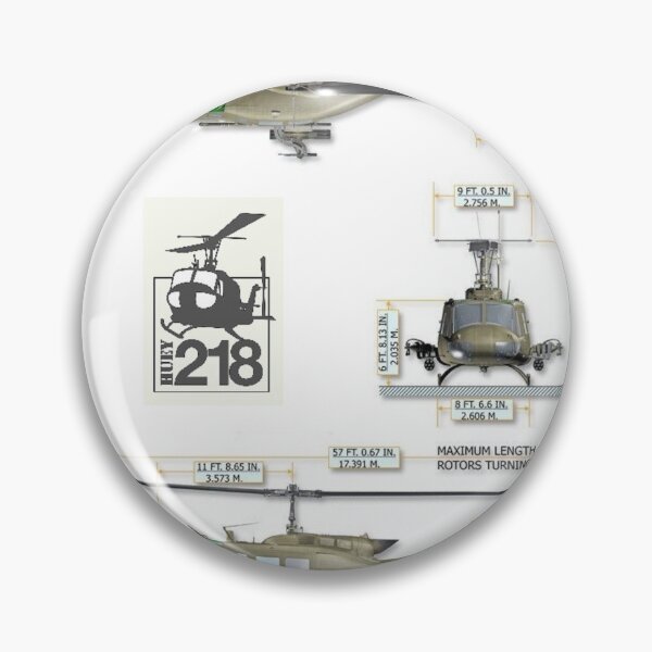 Item preview, Technical sheet UH-1 huey 218 designed and sold by Huey 218: Restoring a legend.