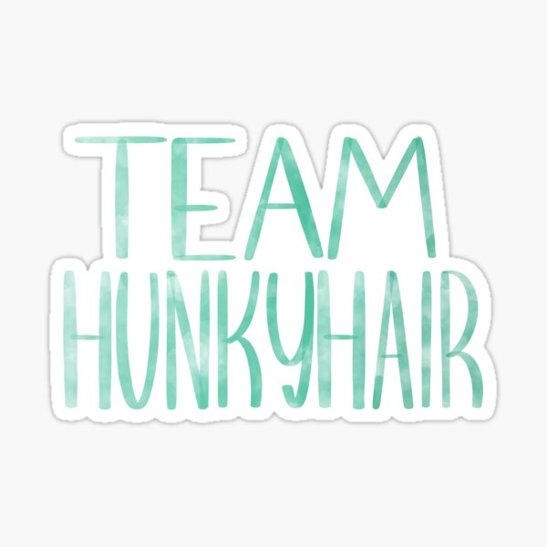 Team Hunkyhair Sticker