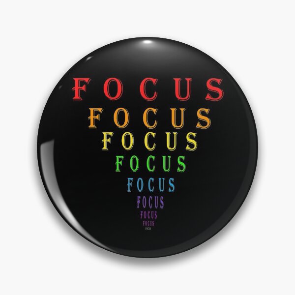 Item preview, Rainbow Focus Motivation Eye Chart designed and sold by Deborah Camp.