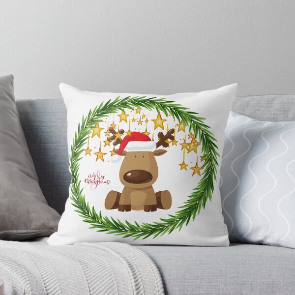 Item preview, Merry Christmas Reindeer, Gold Stars, Holiday Vibes designed and sold by pajicm.