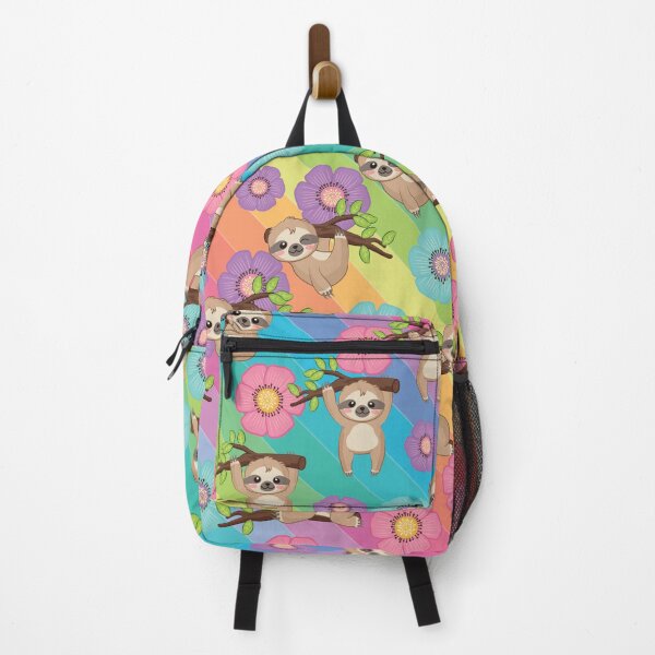 Item preview, sloth rainbow and flower designed and sold by familyartz.