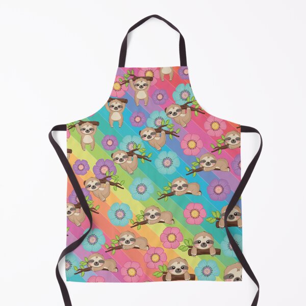Item preview, sloth rainbow and flower designed and sold by familyartz.