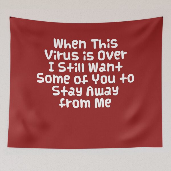 Item preview, When This Virus is Over 2020 Humor Sarcastic Funny Social Distancing designed and sold by ShirtzTonight.