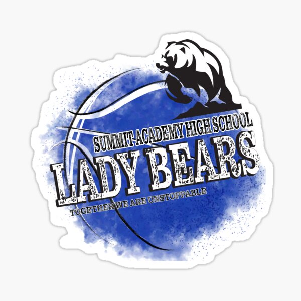 SAHS Girls Basketball - Blue Sticker