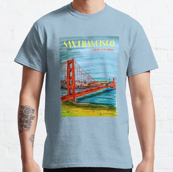 Wild West Shirt Co. San Francisco Collage Souvenir T-Shirt