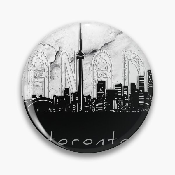 Item preview, toronto skyline marble designed and sold by BekimART2.
