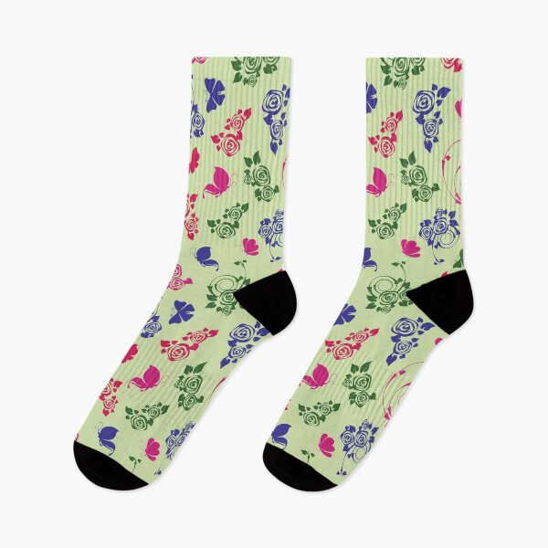 Item preview, Pretty butterfly pattern - Floral Botanical herbal pattern designed and sold by PattyTheGecko.