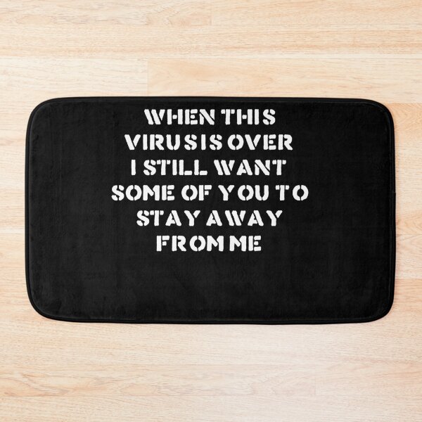 Item preview, When This Virus is Over 2020 Humor Social Distancing Sarcastic Funny designed and sold by ShirtzTonight.