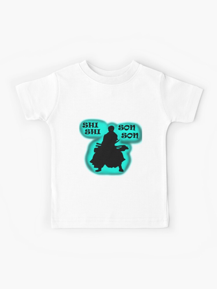 Roronoa Zoro Shishi Sonson One Piece Kids T Shirt By Mariemik31 Redbubble