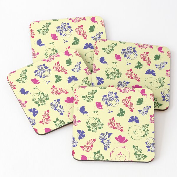 Item preview, Pretty butterfly pattern - Floral Botanical herbal pattern designed and sold by PattyTheGecko.