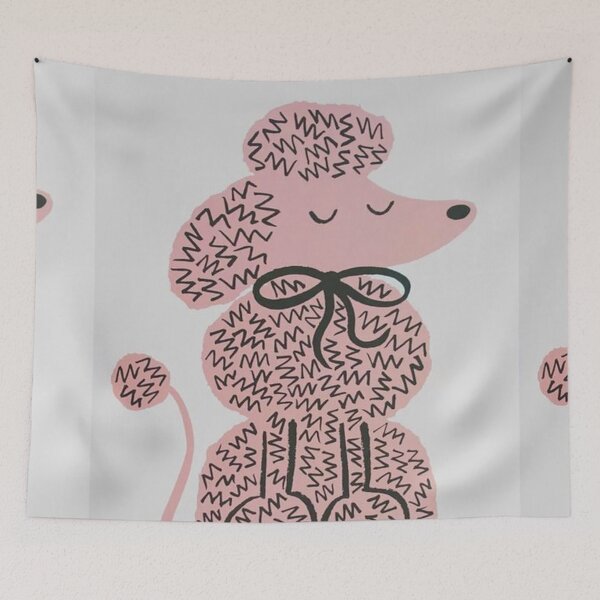Item preview, Poodle pet dog dogs pets puppy art caniche pop art groomers designed and sold by Coolstuff4you71.