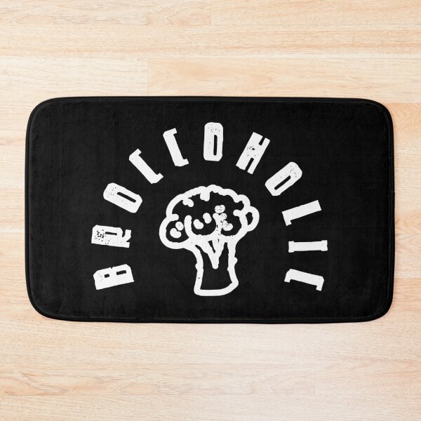 Item preview, Broccoholic Vintage Logo designed and sold by okpinsArtDesign.
