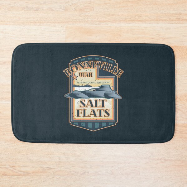 Item preview, Bonneville Salt Flats International Speedway Vintage Retro Style Illustration designed and sold by hobrath.