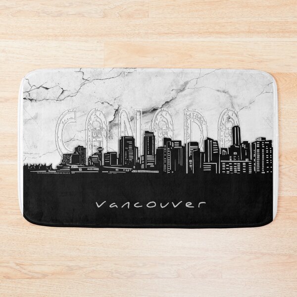 Item preview, vancouver skyline marble designed and sold by BekimART2.