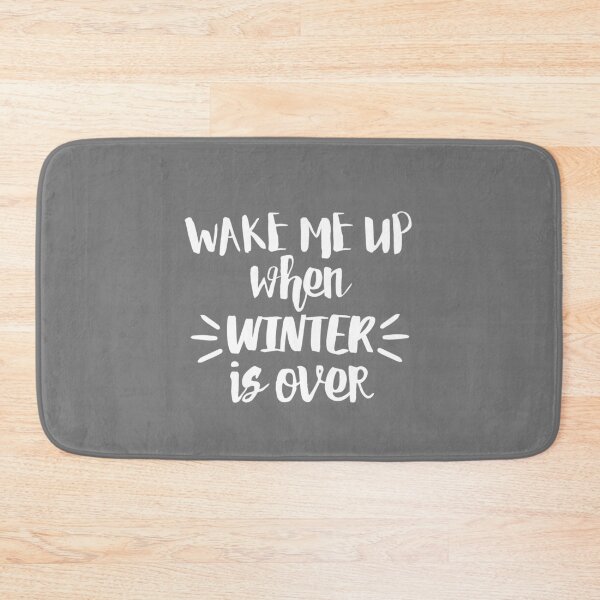 Item preview, Wake me Up When Winter is Over - Humor designed and sold by KarolinaPaz.