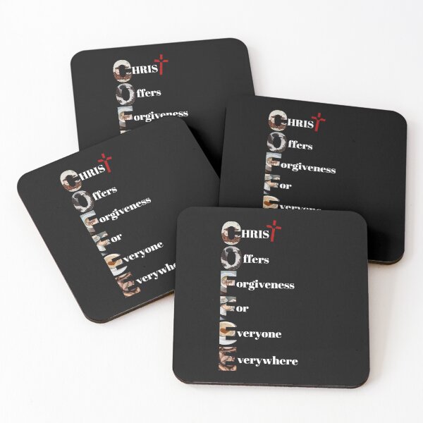 Item preview, Coffee Christ offers forgiveness for everyone everywhere designed and sold by mysharrona.