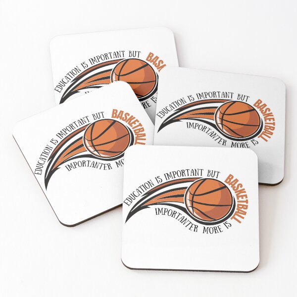 Item preview, Education Is Important But Basketball Is Importanter designed and sold by AutumnVibeShop.