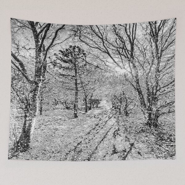 Item preview, Monochrome Snow Forest Art designed and sold by Londonimages.