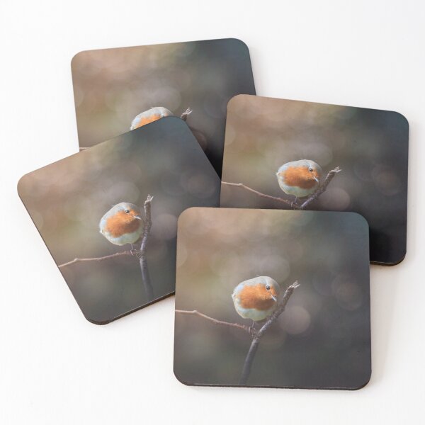 Item preview, Robin Redbrest in Autumn Garden. Great gift idea for Robin bird lover. designed and sold by Kipcio.