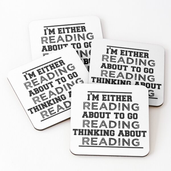 Item preview, i'm either reading about to go reading thinking about reading, gift for reading fan, gift for reading addicted, gift for Reading's best friend, reading colleague designed and sold by Itsbeny.
