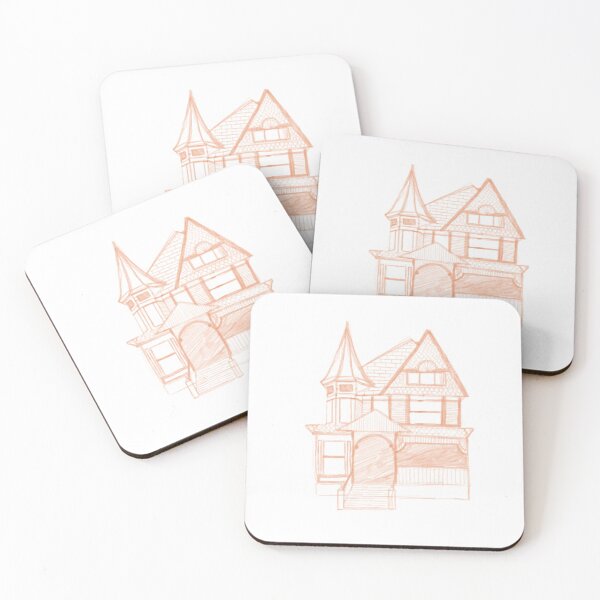 Item preview, Orange House Sketch designed and sold by tealprint.
