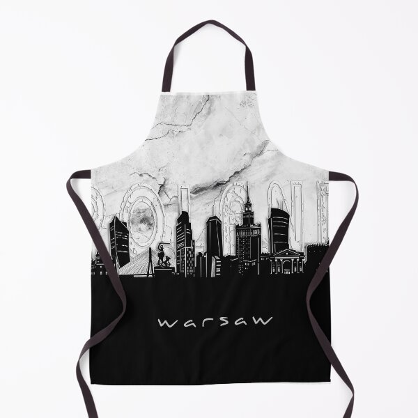 Item preview, warsaw skyline marble designed and sold by BekimART2.