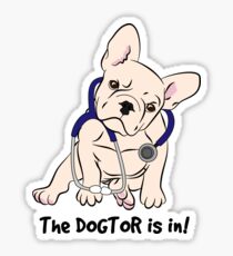 The DOGTOR is in! Sticker
