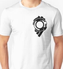 Ghost in the Shell - Public Security Section 9 Logo (Black Logo) Unisex T-Shirt