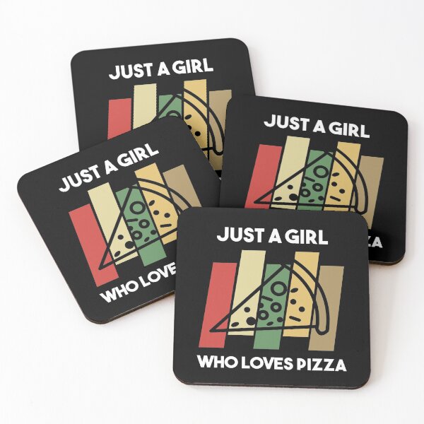 Item preview, Just A Girl Who Loves Pizza - Gift For Pizza Lover , Pizza Addict designed and sold by MrElgo.