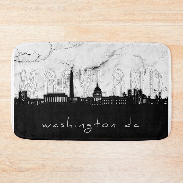 Item preview, washington dc skyline marble designed and sold by BekimART2.