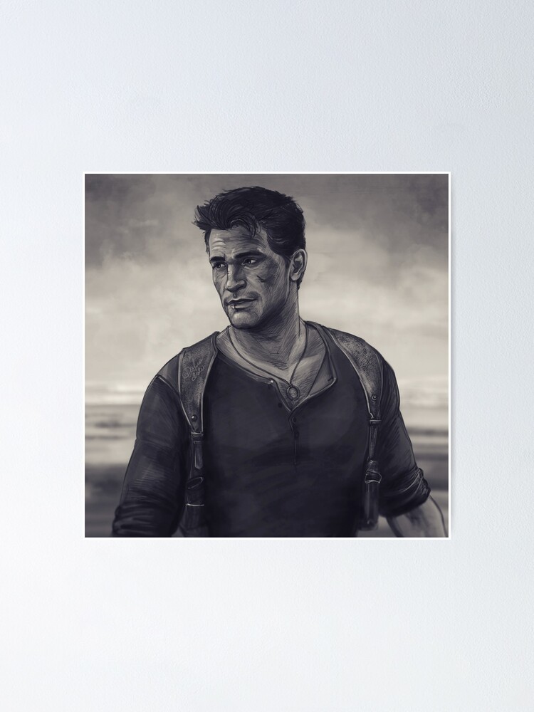 Nathan Drake Poster for Sale by dafnawinchester