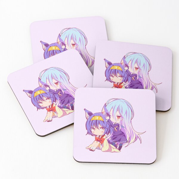 Item preview, No Game No Life Shiro and Izuna Hatsuse Chibi #2 designed and sold by thePeachPit.