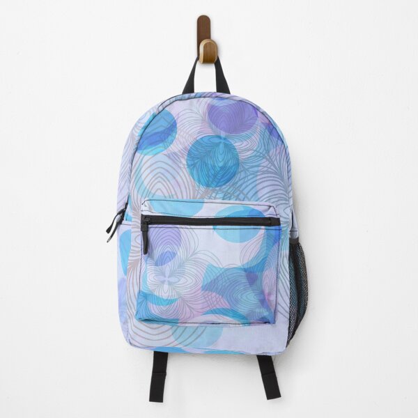 Item preview, Blue and Lavender Geometric Spiral Design designed and sold by McKizzo.