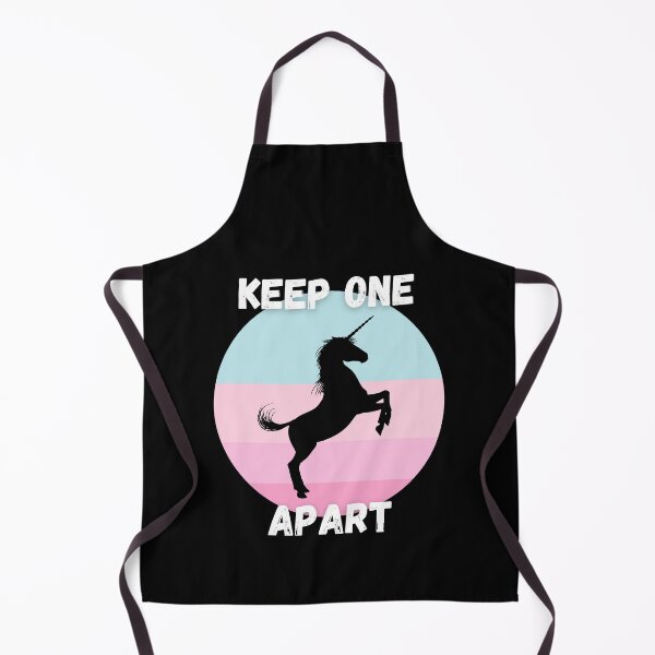 Item preview, Keep one apart funny unicorn designed and sold by happinestSHOP.