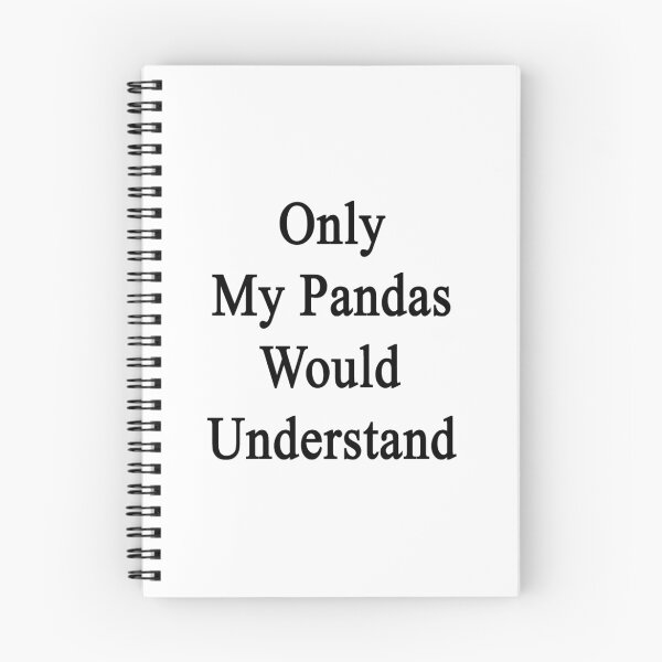 Item preview, Only My Pandas Would Understand  designed and sold by supernova23.