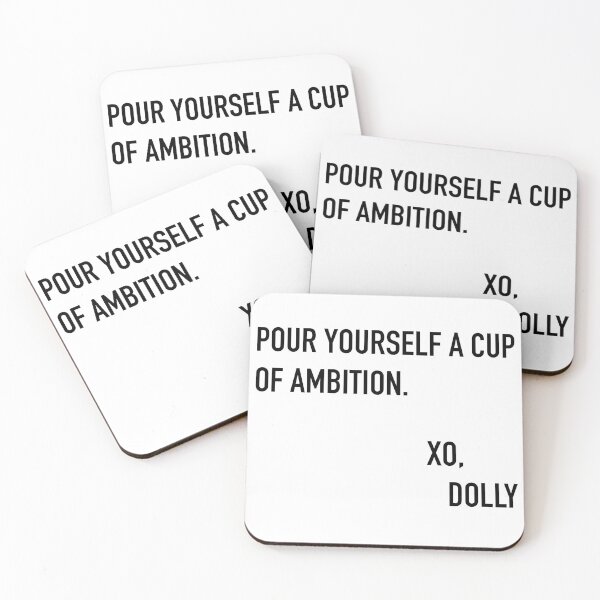 Item preview, Pour Yourself A Cup of Ambition Dolly Parton designed and sold by melinab1116.