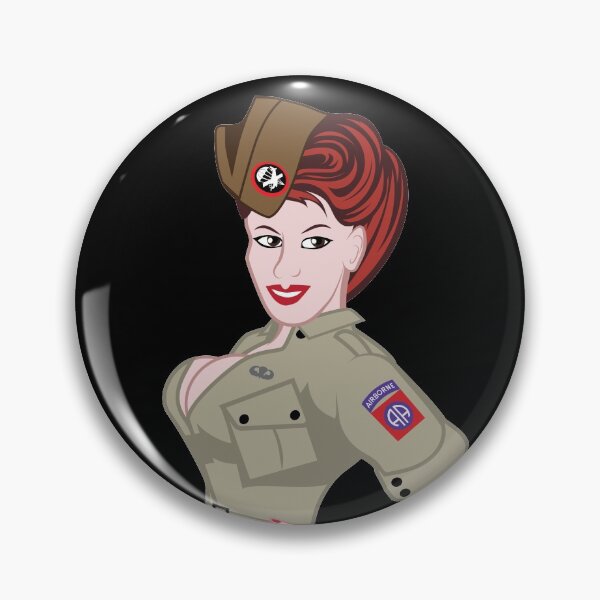 Item preview, Pinup aerotransportado de la Segunda Guerra Mundial designed and sold by baggss.