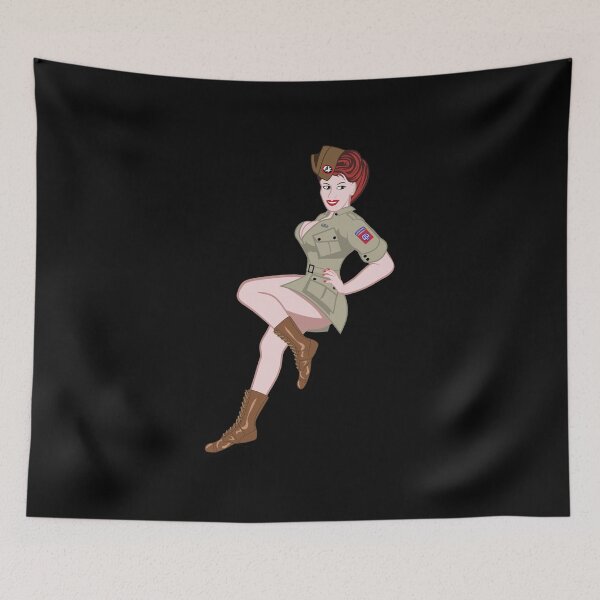 Artikelvorschau, WWII Airborne Pinup entworfen und verkauft von baggss.