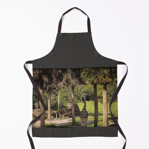 Item preview, Giraffe Grinning Tall and Proud under the Palms designed and sold by KbytesOfJax Outdoor and Nature.