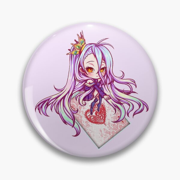 Item preview, No Game No Life Shiro Chibi #3 designed and sold by thePeachPit.