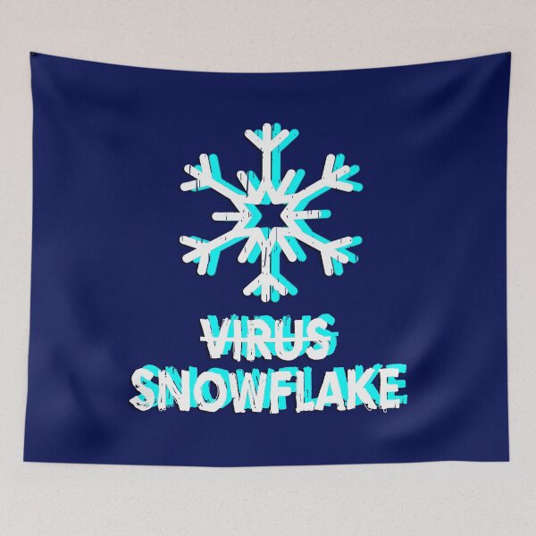 Item preview, A Snowflake Not A Virus Snowflake Holiday 2020 Christmas and New Year Design designed and sold by UrTops.