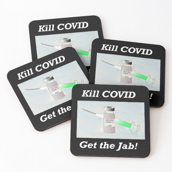 Item preview, Vaccine is coming! Kill the COVID! designed and sold by HavelinMaking.