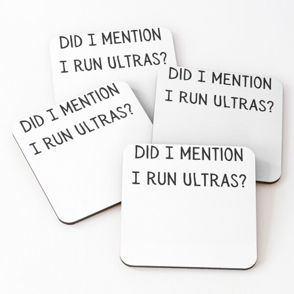 Item preview, Did I mention I Run Ultras? designed and sold by SkeletonRunning.