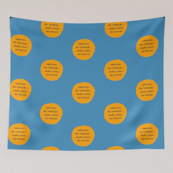 Item preview, Hangovers Are Temporary Drunk Stories Are Forever designed and sold by FunnyGrief.