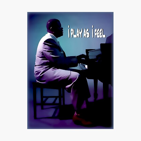 I Play as I Feel Photographic Print