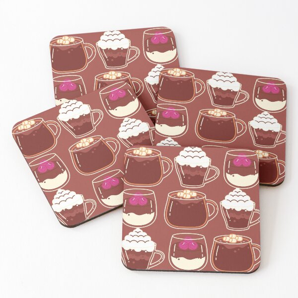 Item preview, quarantinemas winter hot chocolate pattern designed and sold by JocelynCrafts.