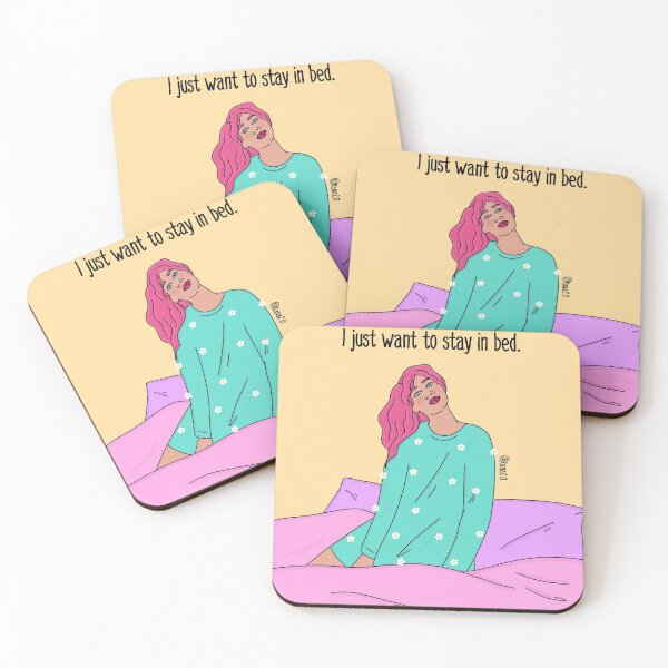 Item preview, I just want to stay in bed  designed and sold by Rana Awadallah.